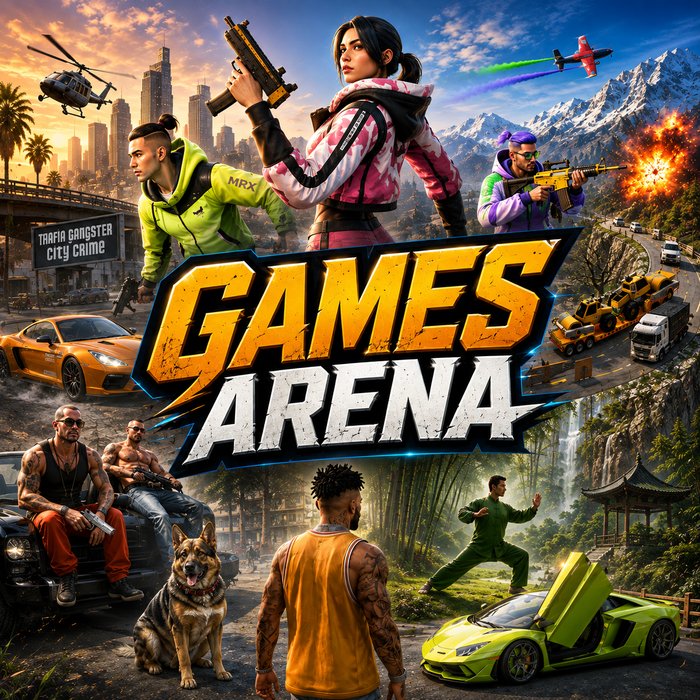 Games Arena — Play. Battle. Conquer.
