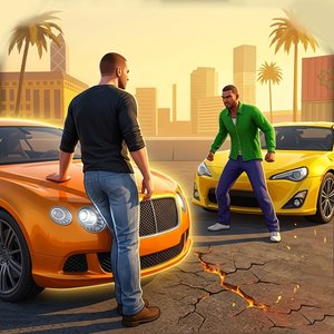 Crime City Real Gangster Game icon